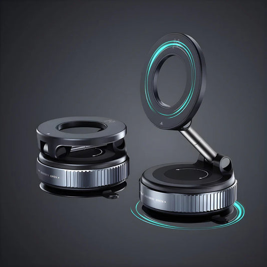 "360° Manyetik Telefon Tutucu – Vakumlu & Güçlü"