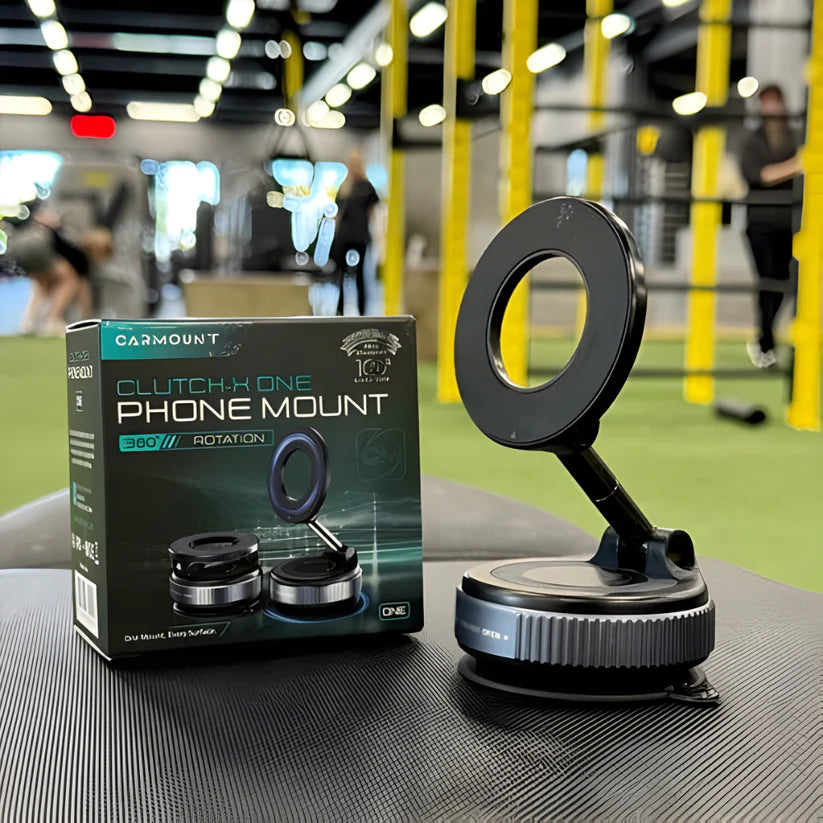 "360° Manyetik Telefon Tutucu – Vakumlu & Güçlü"