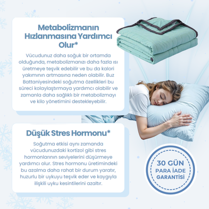 Sessiz Serinlik™ Buzlu Battaniye